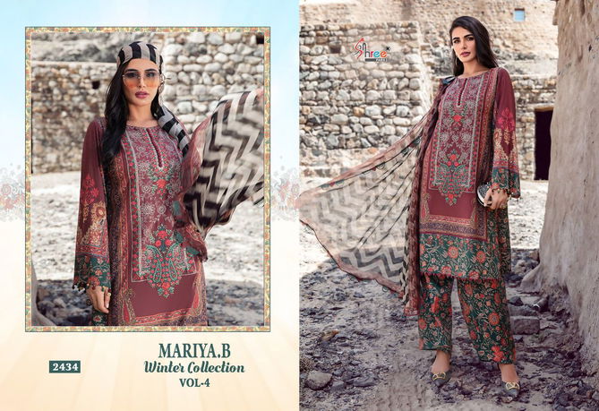 Shree Mariya B 4 Pakistani Wholesale Salwar Kameez Collection 